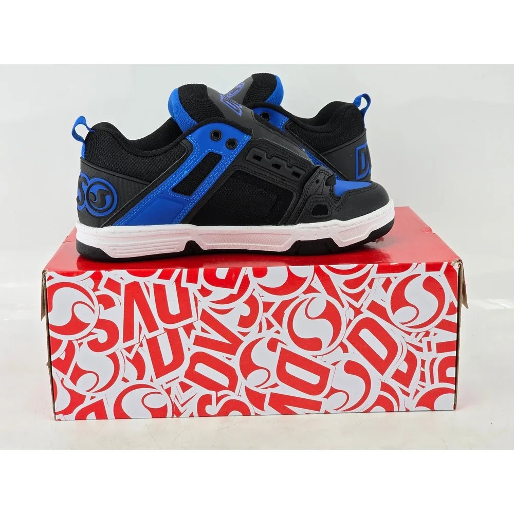 DVS Comanche Skate Shoes Mens 5.5 Blue Black White DVO1310400 - New